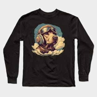 Aviator retriever Long Sleeve T-Shirt